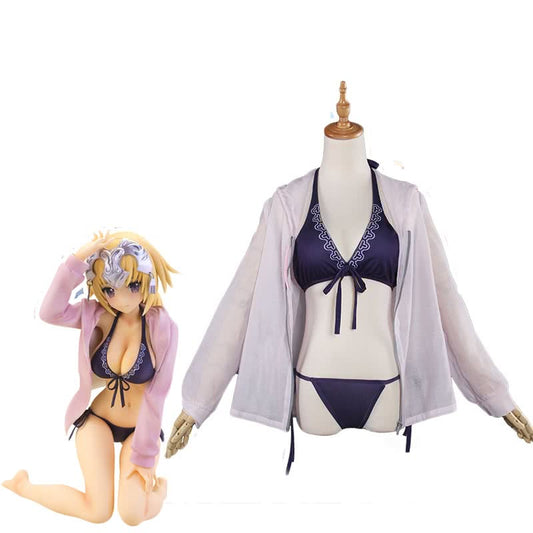 FateGrand Order Jeanne d'Arc Summer swimwear Cosplay Costume