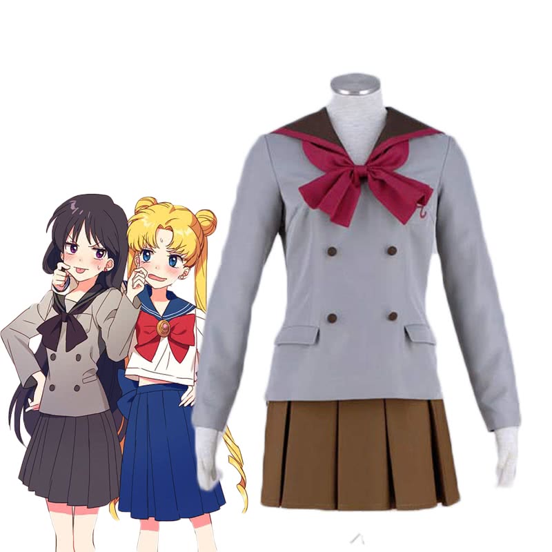 Cosplay Sailor Moon Sailor Mars Hino Rei Anime Costumes