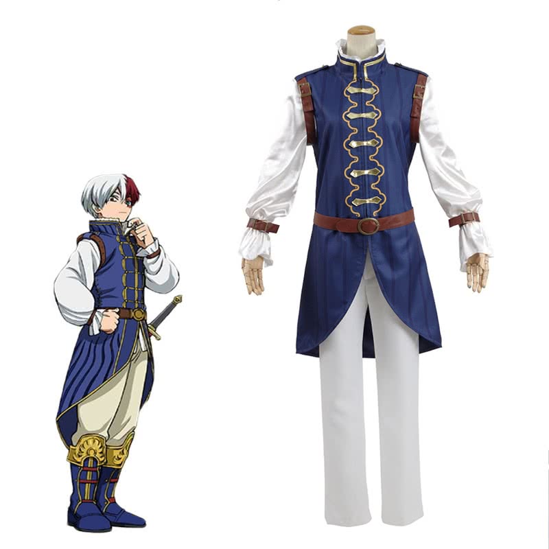 My Hero Academia Shōto Todoroki Anime Cosplay Costume Full Sets