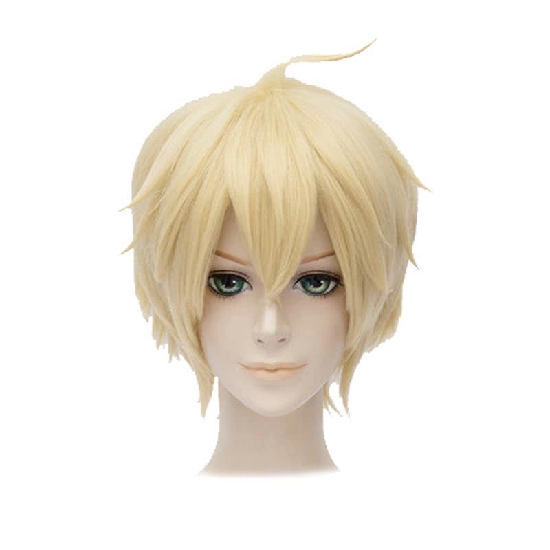Free! Iwatobi Swim Club Hazuki Nagisa Short Blonde Cosplay Wig