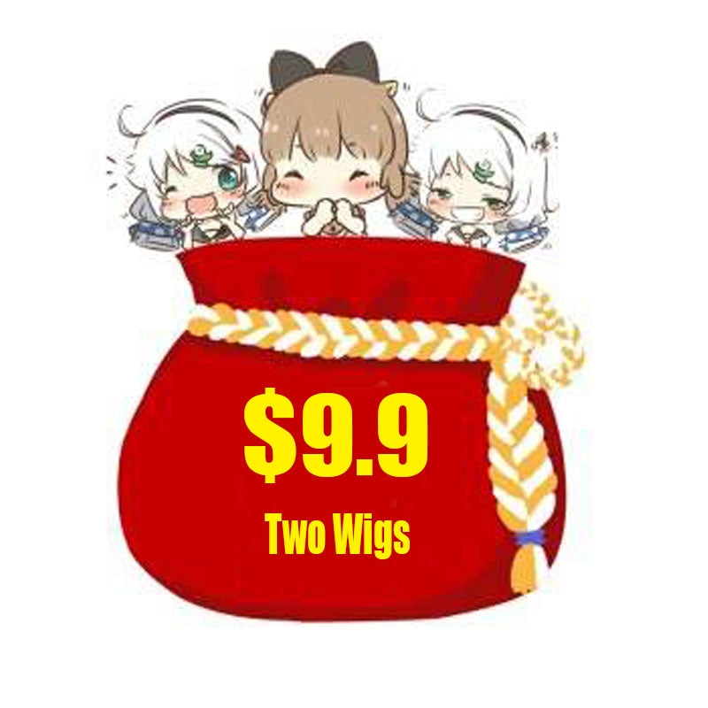 Lucky Bag: Two Wigs Value  About  Over $25