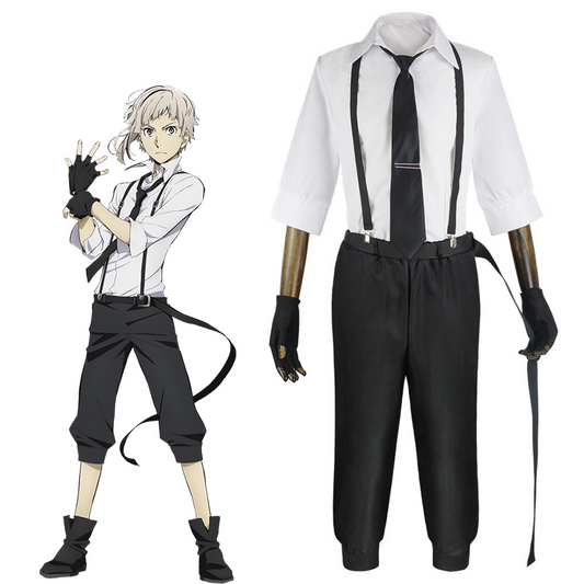Bungou Stray Dogs Atsushi Nakajima Cosplay Costumes