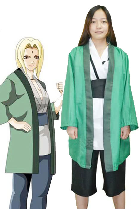 Naruto Senju Tsunade State Fire Konoha village 5th Generation Cosplay Costumes