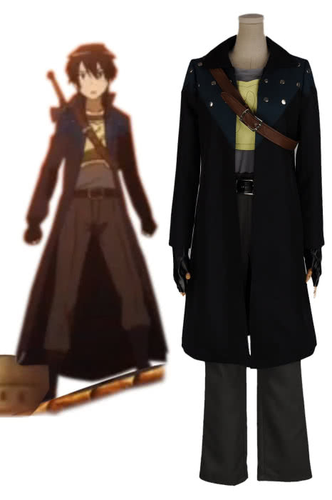 Sword Art Online Kirito The 1st Cosplay Costume