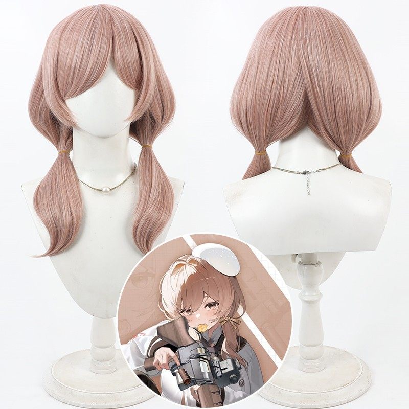 Rolecosplay Goddess of Victory: Nikke Bready Pink Cosplay Wig