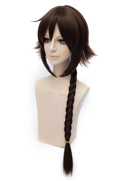 Kantai Collection Fleet Girls Shigure Long Brown Game Cospaly Wigs