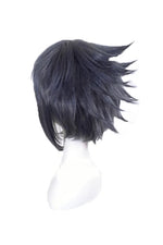 Final Fantasy Noctis Black Mixed Grey and Blue Cosplay Wigs 