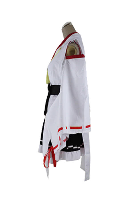 Kantai Collection KanColle Cosplay Haruna Kongou Black Dress Costume