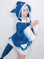 Hololive English Vtuber Gawr Gura Cosplay Costume