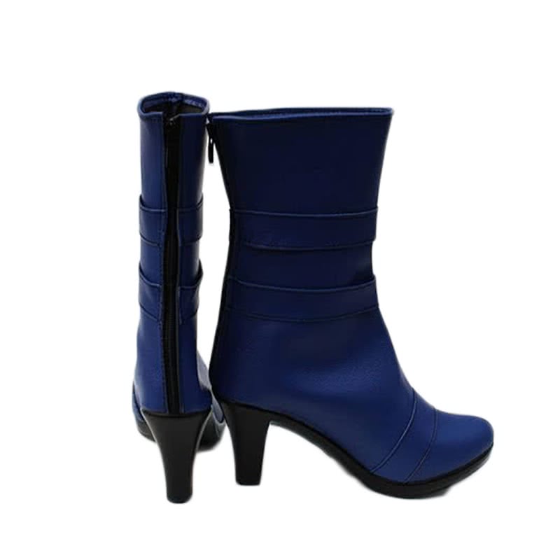Sailor Moon Sailor Uranus Tenoh Haruka Cosplay Shoes Blue Boots Tailor Made