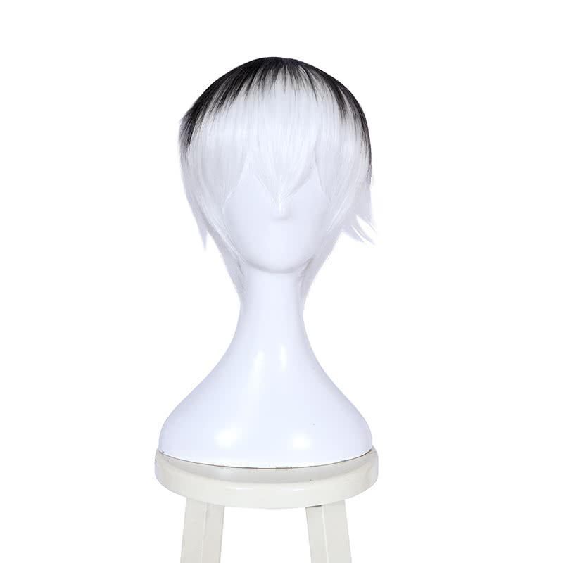 28cm Tokyo Ghoul Haise Sasaki Short Synthetic Cosplay Wigs