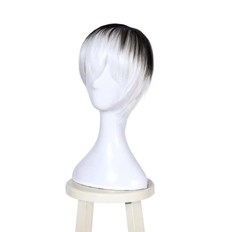 28cm Tokyo Ghoul Haise Sasaki Short Synthetic Cosplay Wigs