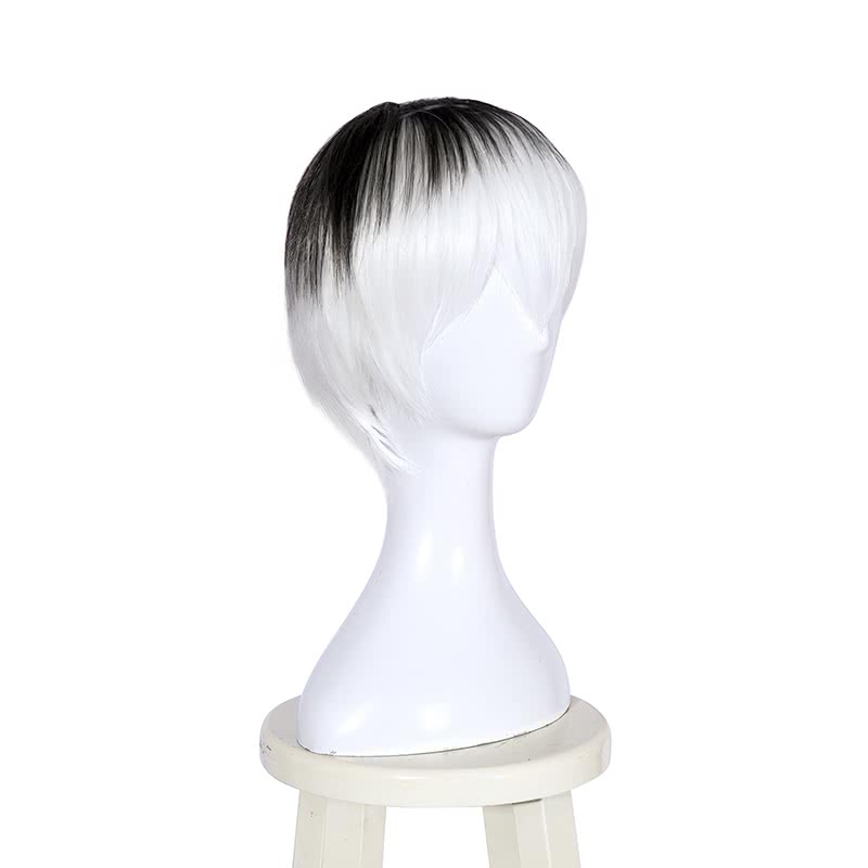 28cm Tokyo Ghoul Haise Sasaki Short Synthetic Cosplay Wigs
