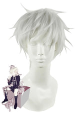 29CM Short White Touken Ranbu Online Sword Art Online Nakigitsune Anime Cosplay Wigs