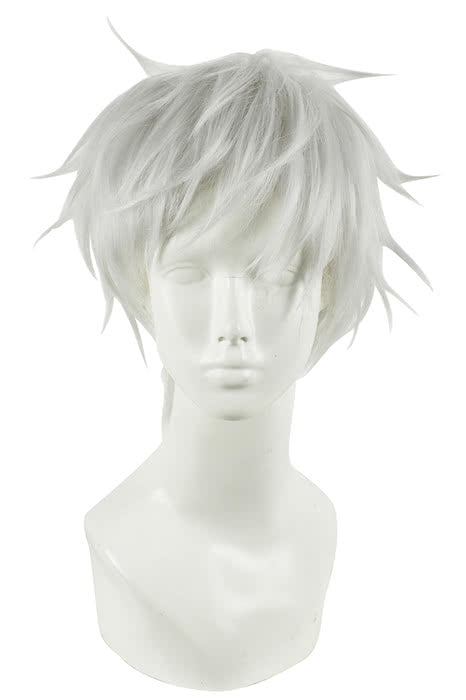 29CM Short White Touken Ranbu Online Sword Art Online Nakigitsune Anime Cosplay Wigs