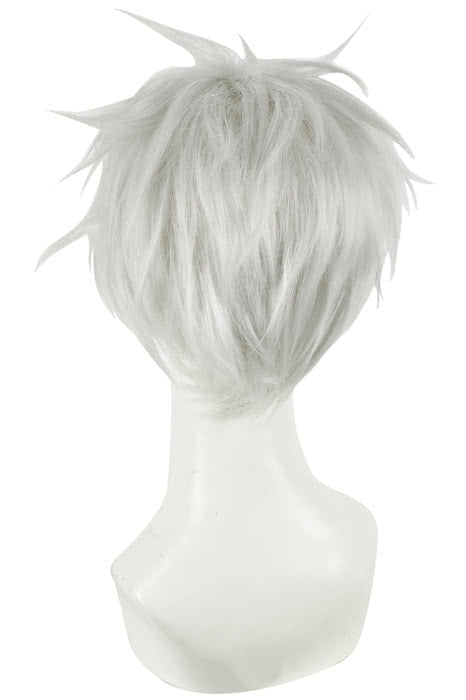 29CM Short White Touken Ranbu Online Sword Art Online Nakigitsune Anime Cosplay Wigs