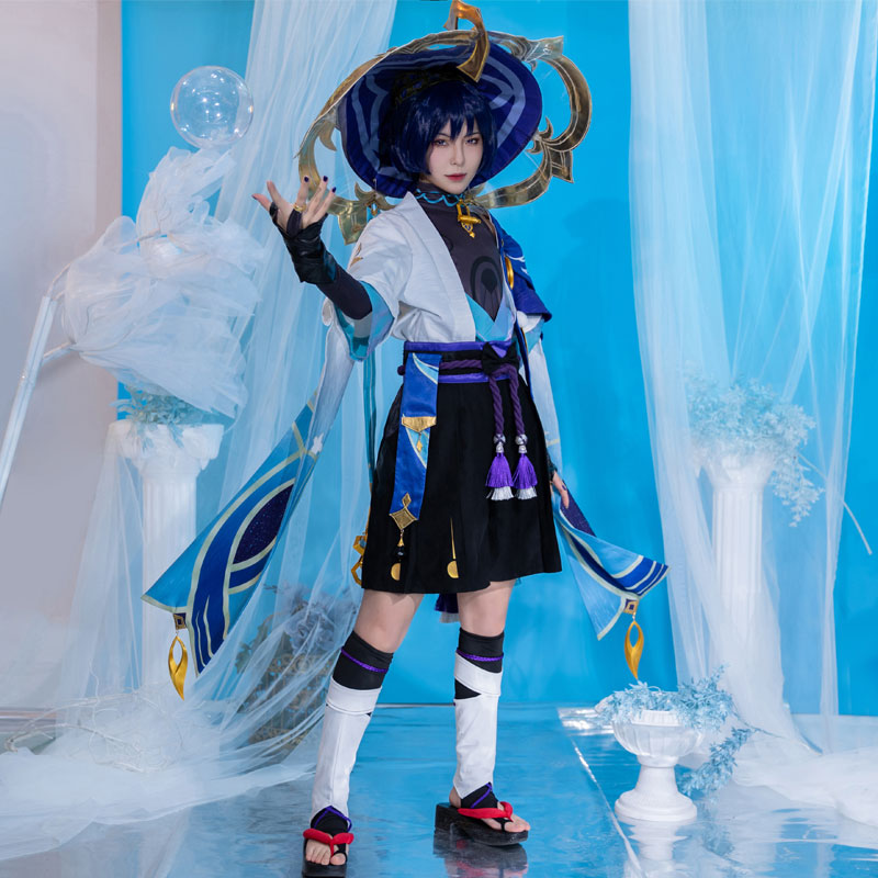 【Last batch】Genshin Impact Scaramouche Wanderer Cosplay Costume