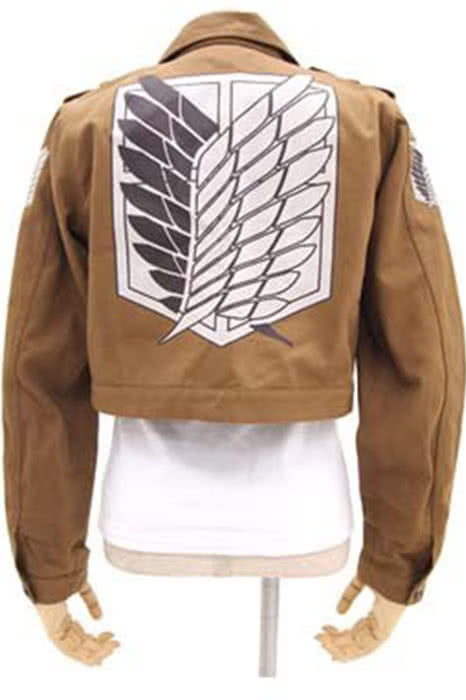 Attack on Titan The Recon Corps Wings of Freedom Boy's Jaket Cosplay Costume