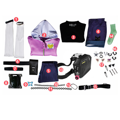 Rolecosplay Valorant Clove Cosplay Costume