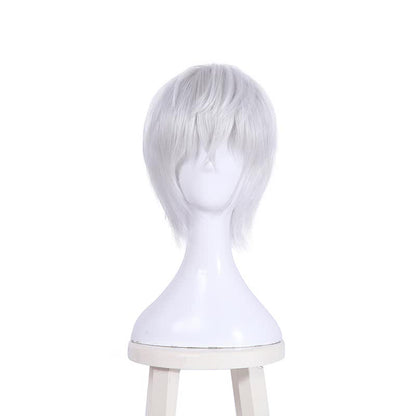 30cm Short Silver White Sakata Gintoki Gintama Cosplay wigs
