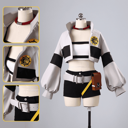 Rolecosplay Gachiakuta Riyo Reaper Halloween Uniform Cosplay Costume