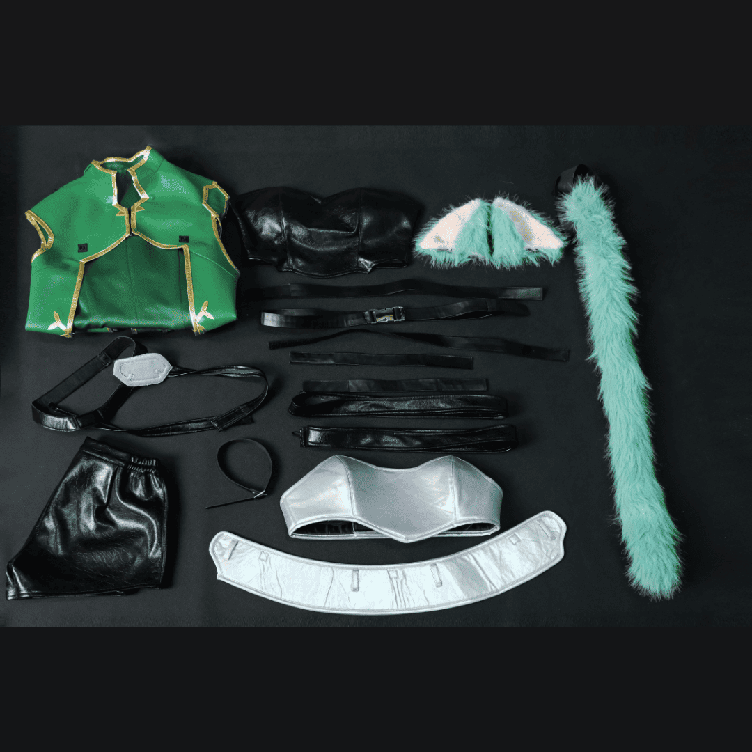 Rolecosplay SAO Shino Asada Cait Sith Cosplay Costume
