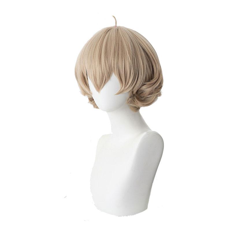 35cm InSpectre Iwanaga Kotoko Brown Short Curly Cosplay Wigs 