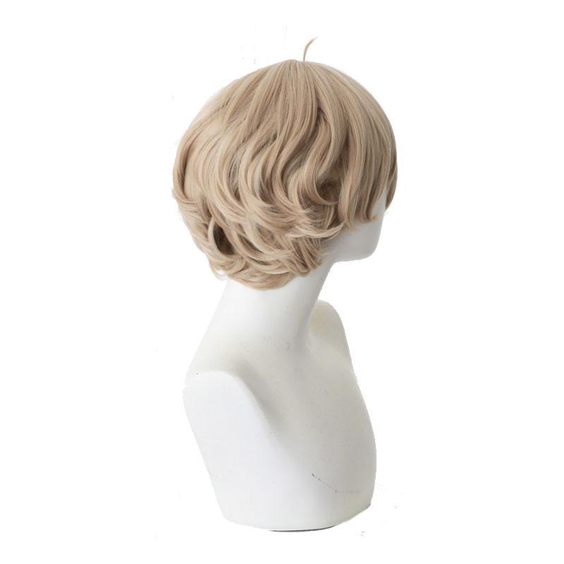 35cm InSpectre Iwanaga Kotoko Brown Short Curly Cosplay Wigs 