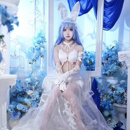 【Ready To Ship】Rolecosplay Azur Lane New Jersey Bride Cosplay Costume