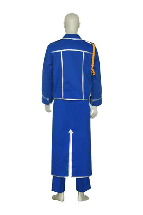 Anime FullMetal Alchemist Roy Mustang Military Cosplay Costumes 