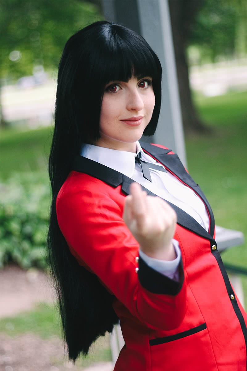 Kakegurui Yumeko Jabami Uniform Cosplay Costumes