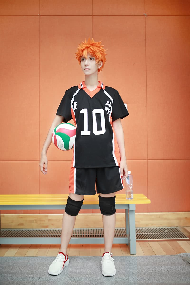 Haikyū!! Shōyō Hinata Number 10 Volleyball Sports Cosplay Costumes