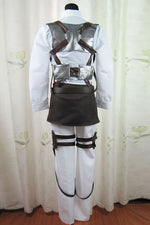 Attack On Titan Shingeki no Kyojin Mikasa Ackerman Trainee Class Uniform Cosplay Costumes