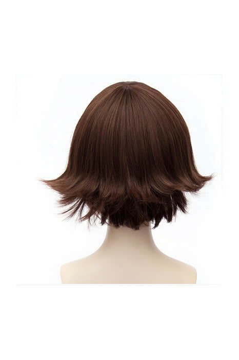 Kantai Collection Kancolle Yukikaze 30cm Short Wavy Brown Cosplay Wig