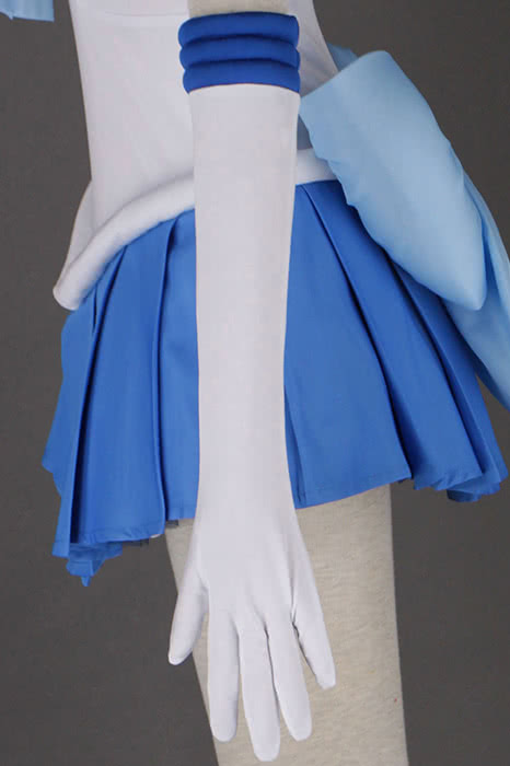 Sailor Moon Sailor Mercury Mizuno Ami Amy Anderson Fighting Uniform Cosplay Costume
