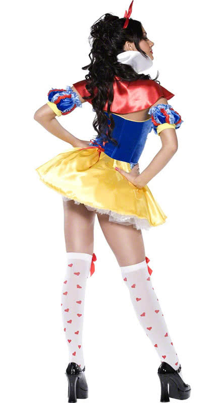 Shapers Snow White Halloween Costume Cosplay Uniform For Adult Woman
