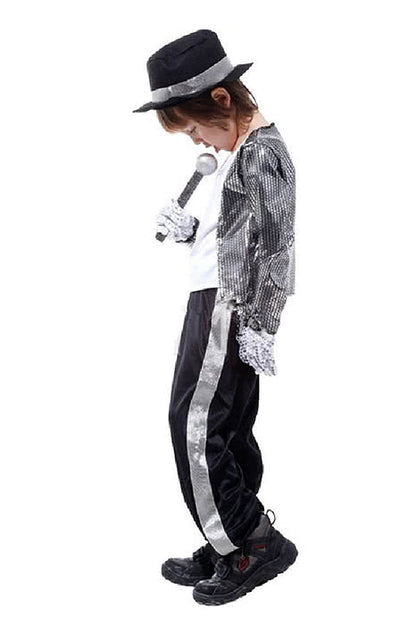 Michael Jackson Stage Performance Children Costume Full Set