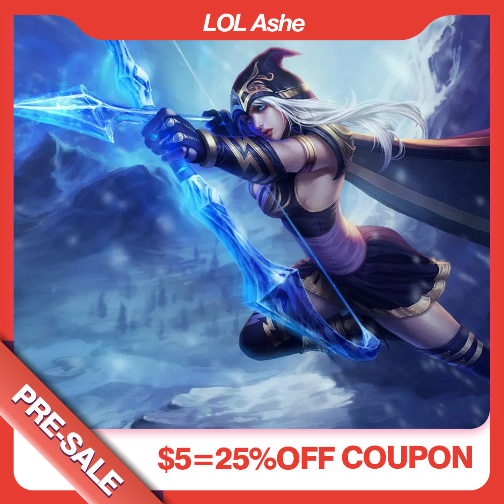 【MOQ 20】Rolecosplay LOL Ashe Cosplay Costume Pre Sale