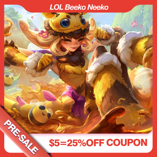 【MOQ 20】Rolecosplay LOL Beeko Neeko Cosplay Costume Pre Sale