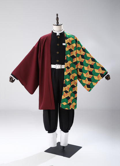 Demon Slayer / Kimetsu no Yaiba Tomioka Giyuu Kimono Cosplay Costume 02