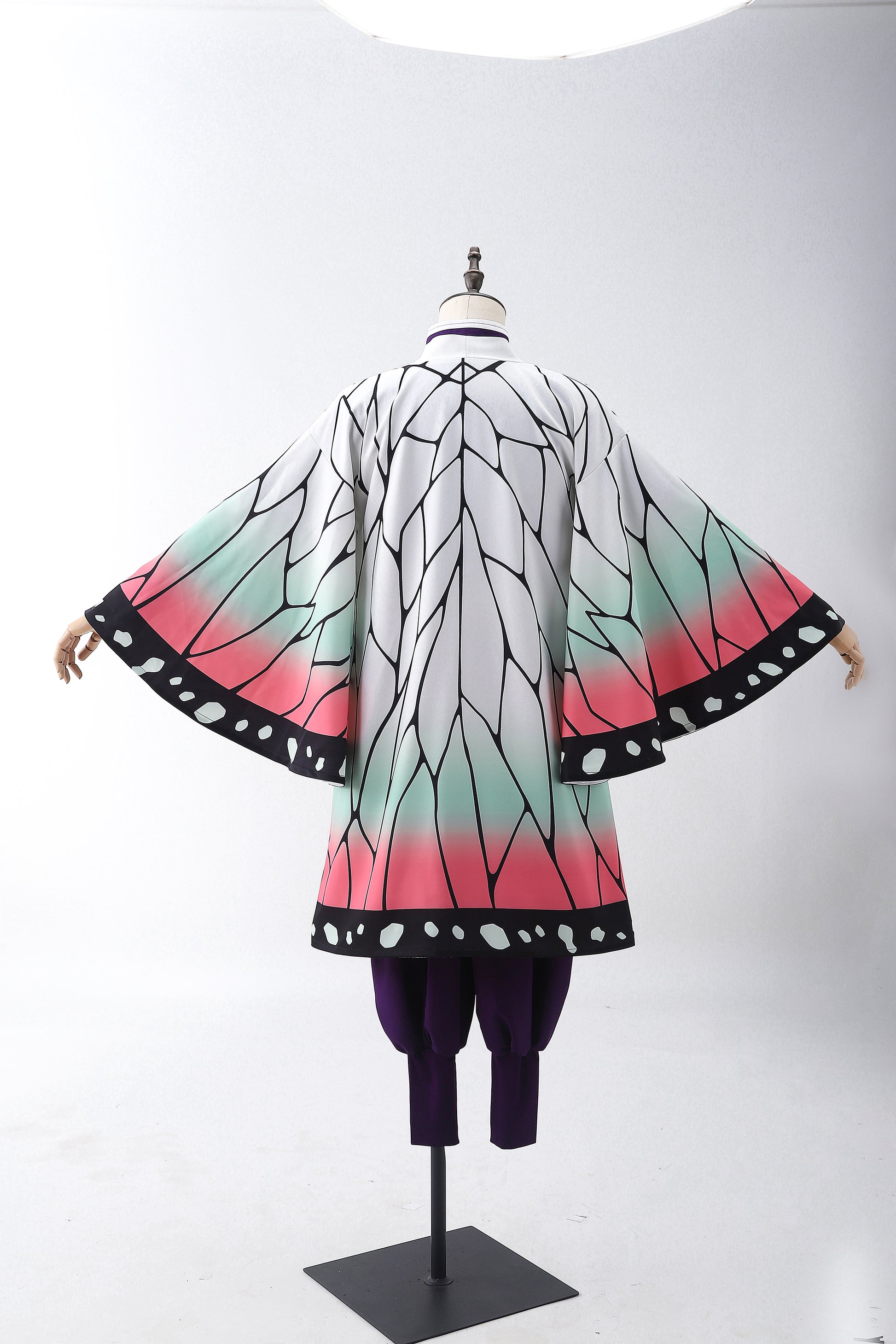 Demon Slayer Kochou Shinobu kimono Cosplay Costume 03
