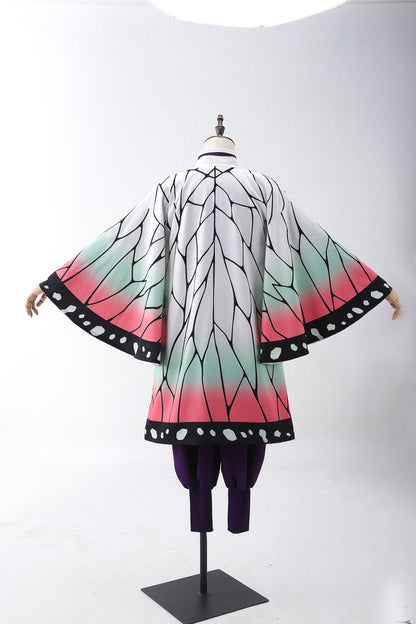 Demon Slayer Kochou Shinobu kimono Cosplay Costume 03