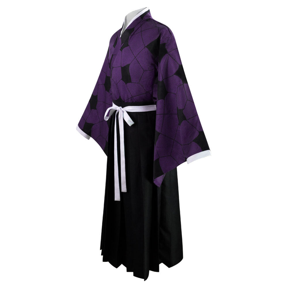 Demon Slayer Kokushibou Kokushibo Komino Cosplay Costume 04
