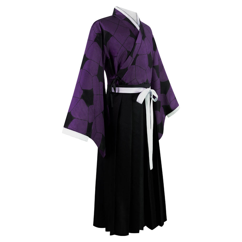 Demon Slayer Kokushibou Kokushibo Komino Cosplay Costume 05