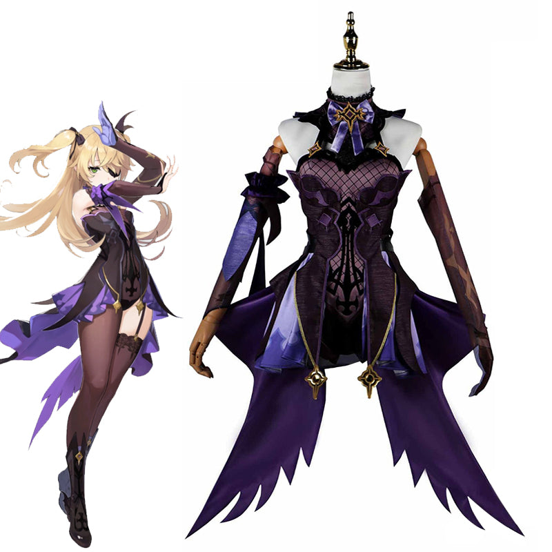 Game Genshin Impact Fischl Cosplay Costume