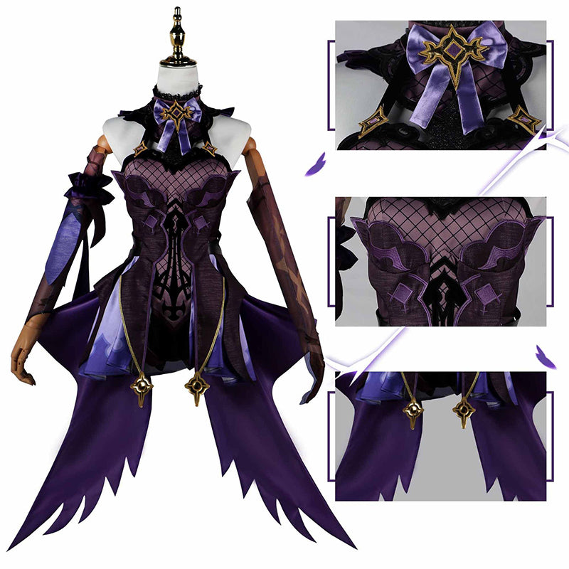 Game Genshin Impact Fischl Cosplay Costume