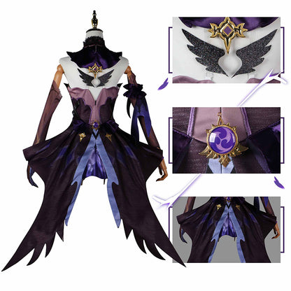 Game Genshin Impact Fischl Cosplay Costume