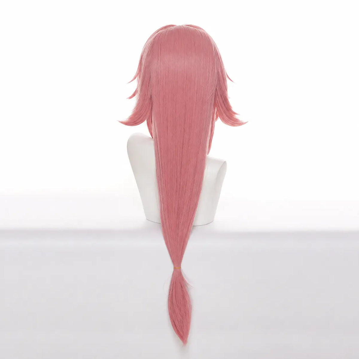 Game Genshin Impact Guuji Yae Miko Pink Long Cosplay Wigs