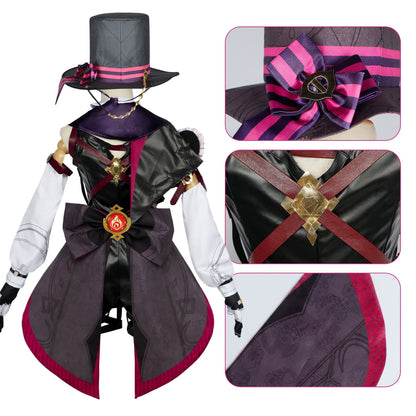 Genshin Impact Fontaine Lyney Cosplay Costume