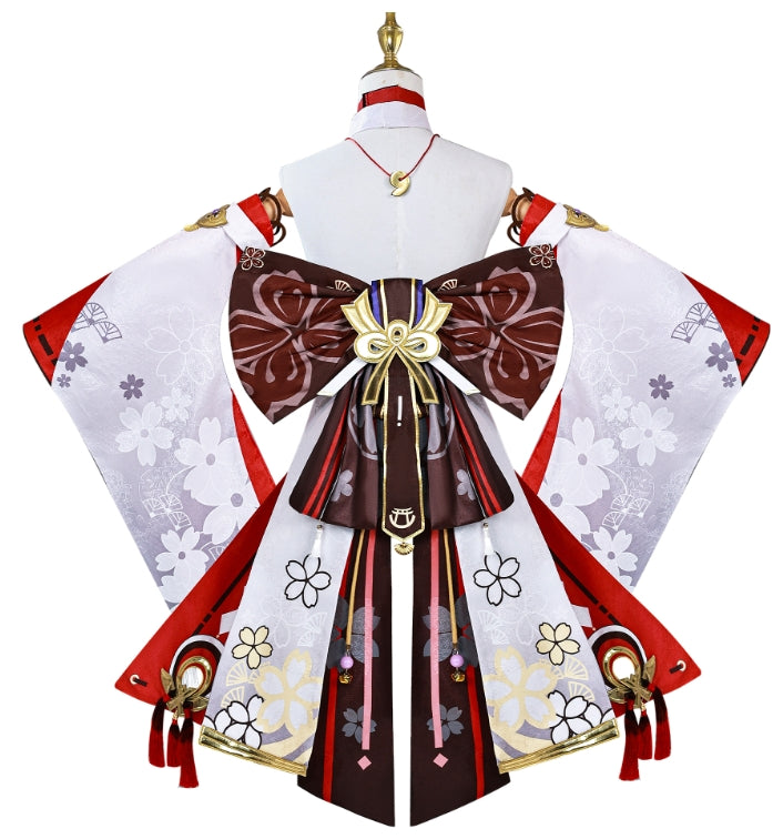 Genshin Impact Guuji Yae Miko Cosplay Costume 03